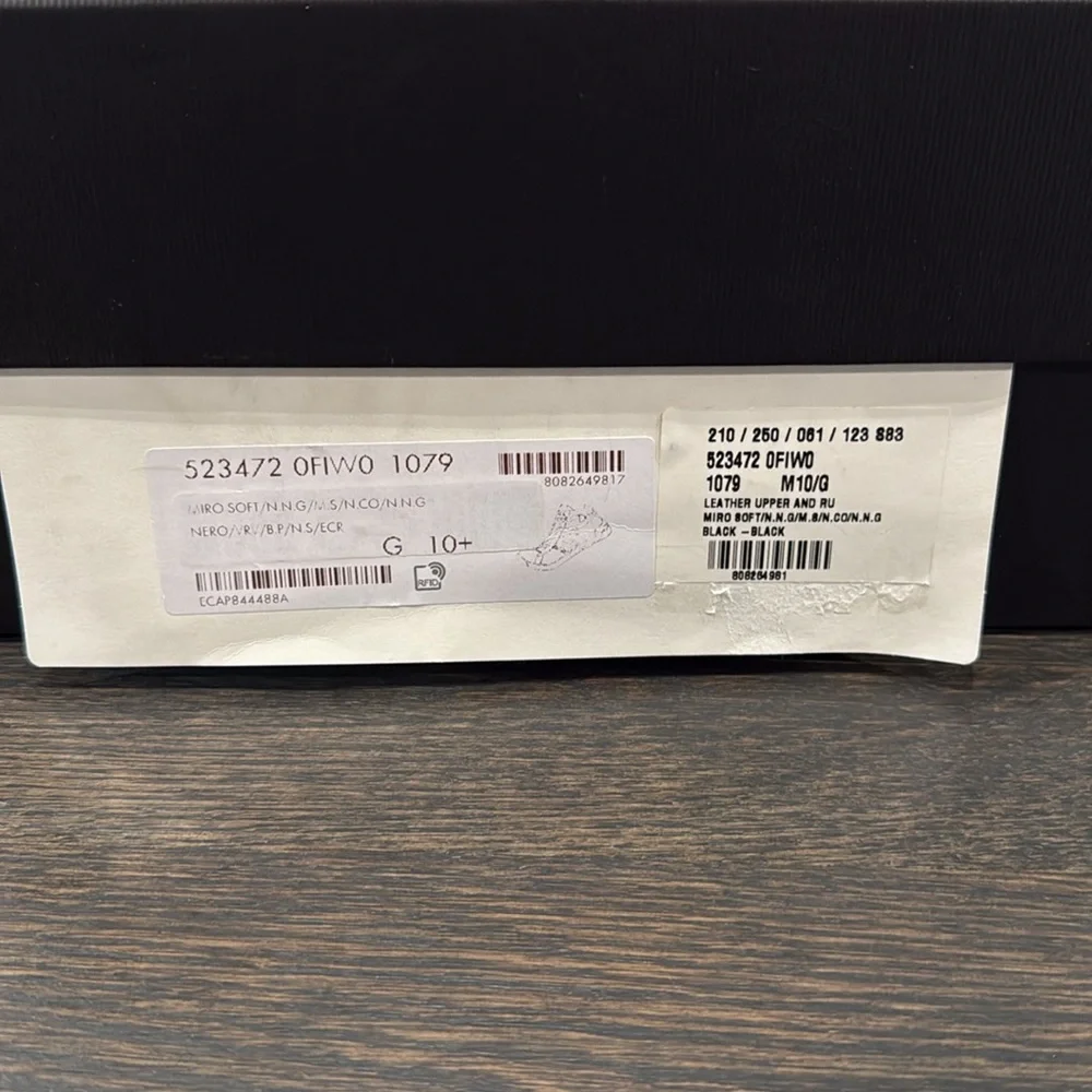 Gucci Leather Ace Stripe High Top Sneaker-523472-Authentic-NIB